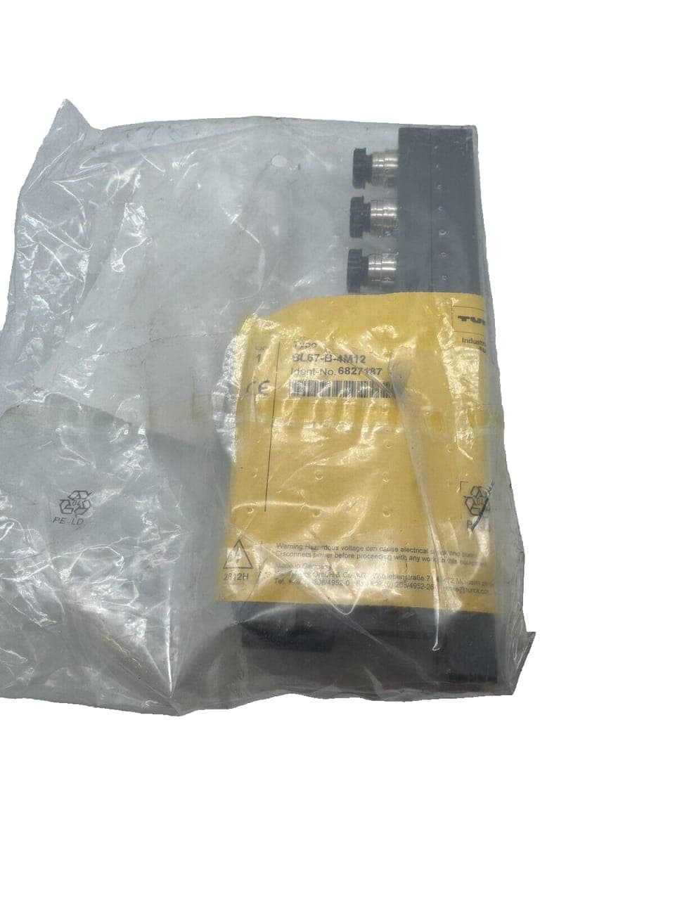 TURCK Modul Basis BL67-B-4M12-P NEU