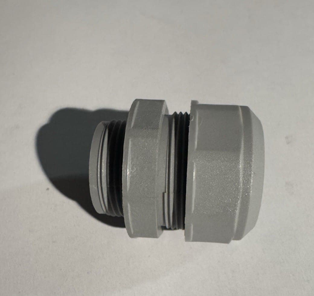 Kabelverschraubung mit Gegenmutter EH/S PG21 Kunststoff braun 50 Stück