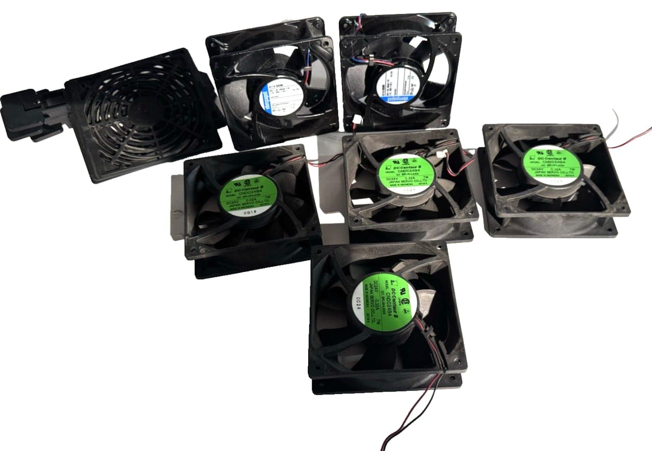 5x Ventilator CNDC24B4 DC24V DC 3x Centaur Ventilator 12 x 12 cm/2x EMpapst