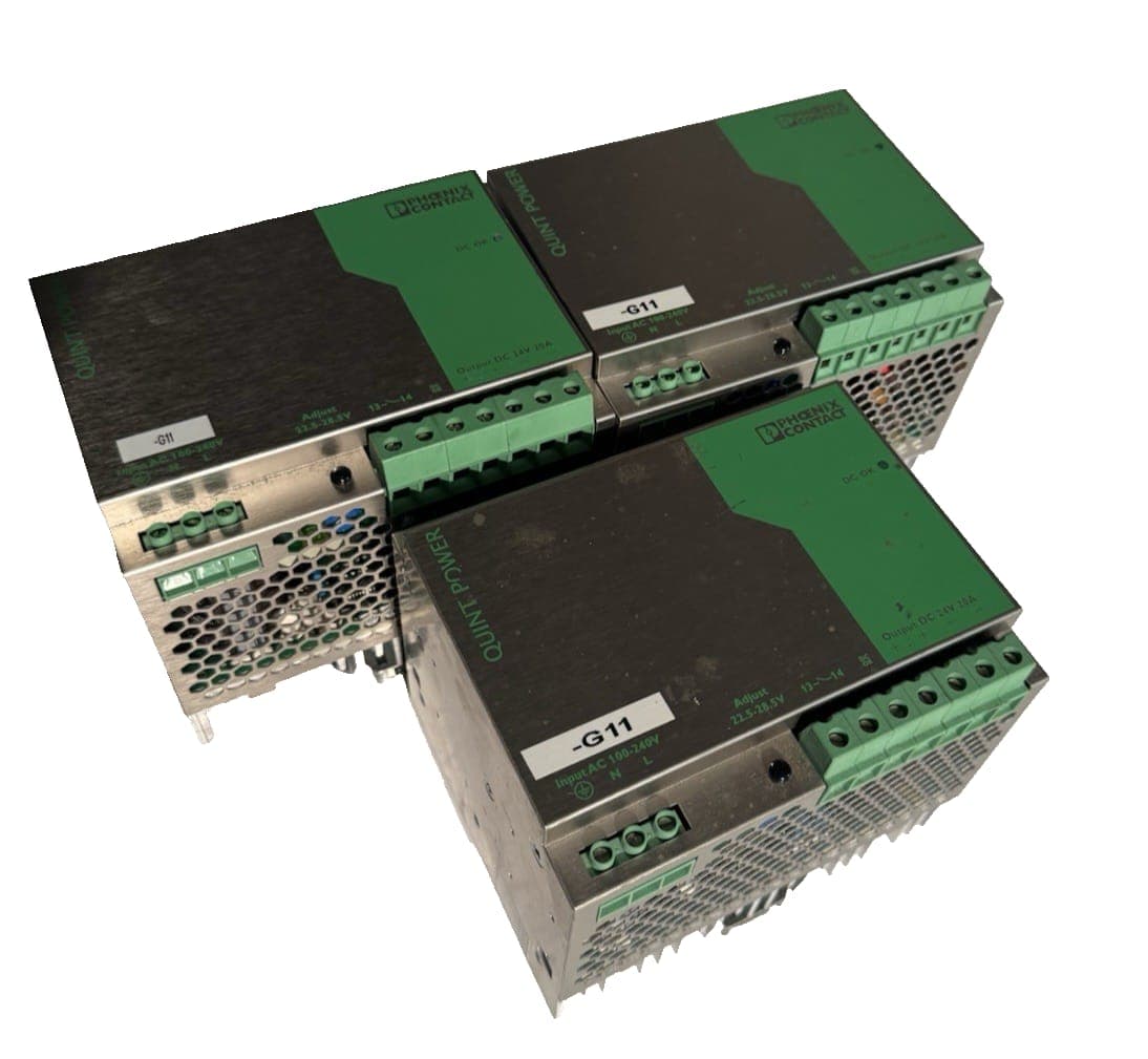 3X Phoenix Contact Netzteil Quint-PS-100-240AC/24DC/10, 2938620 Rev 20
