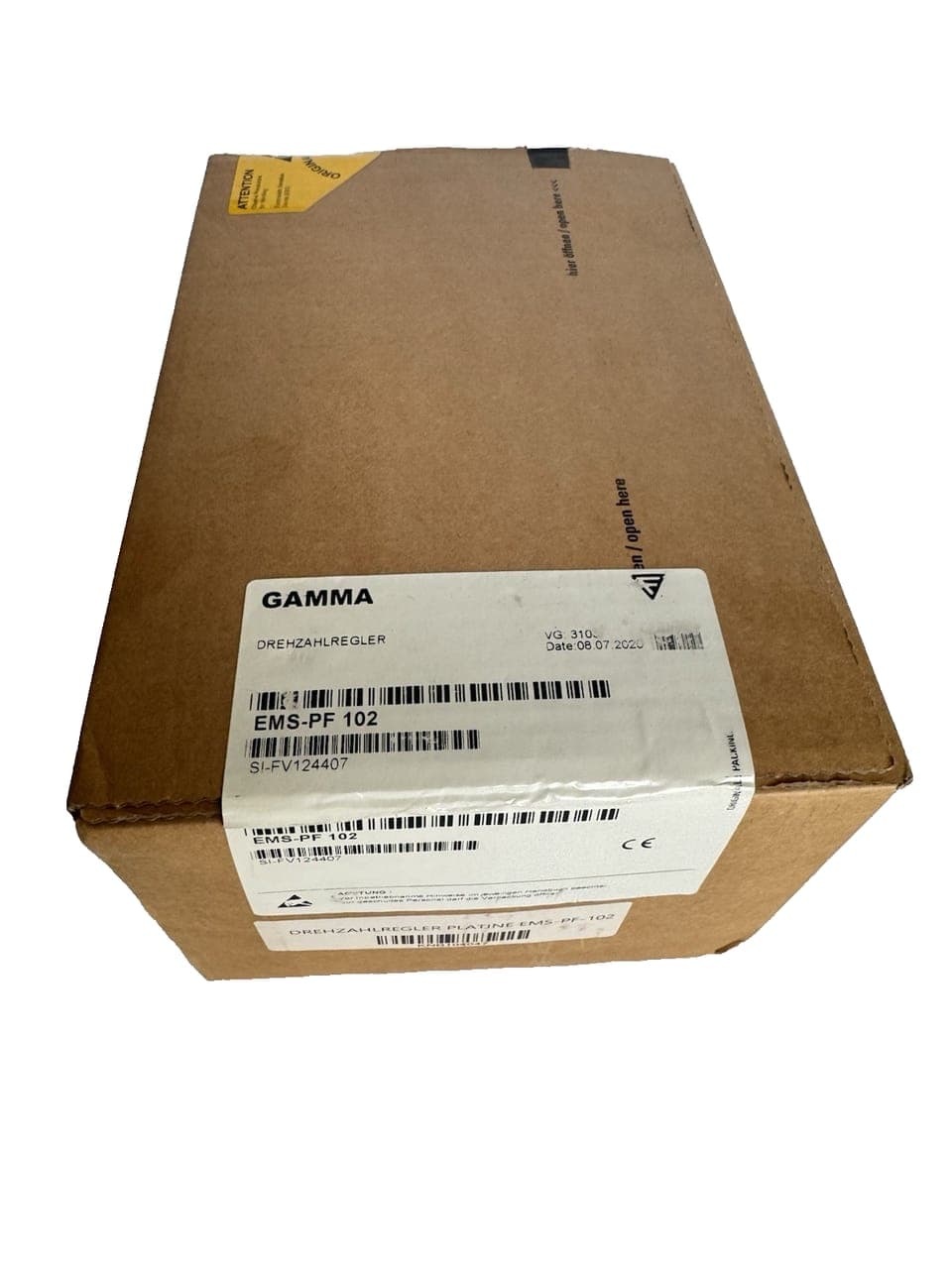 Gamma Drehzahlregler Platine EMS-PF-102 NEU versiegelt
