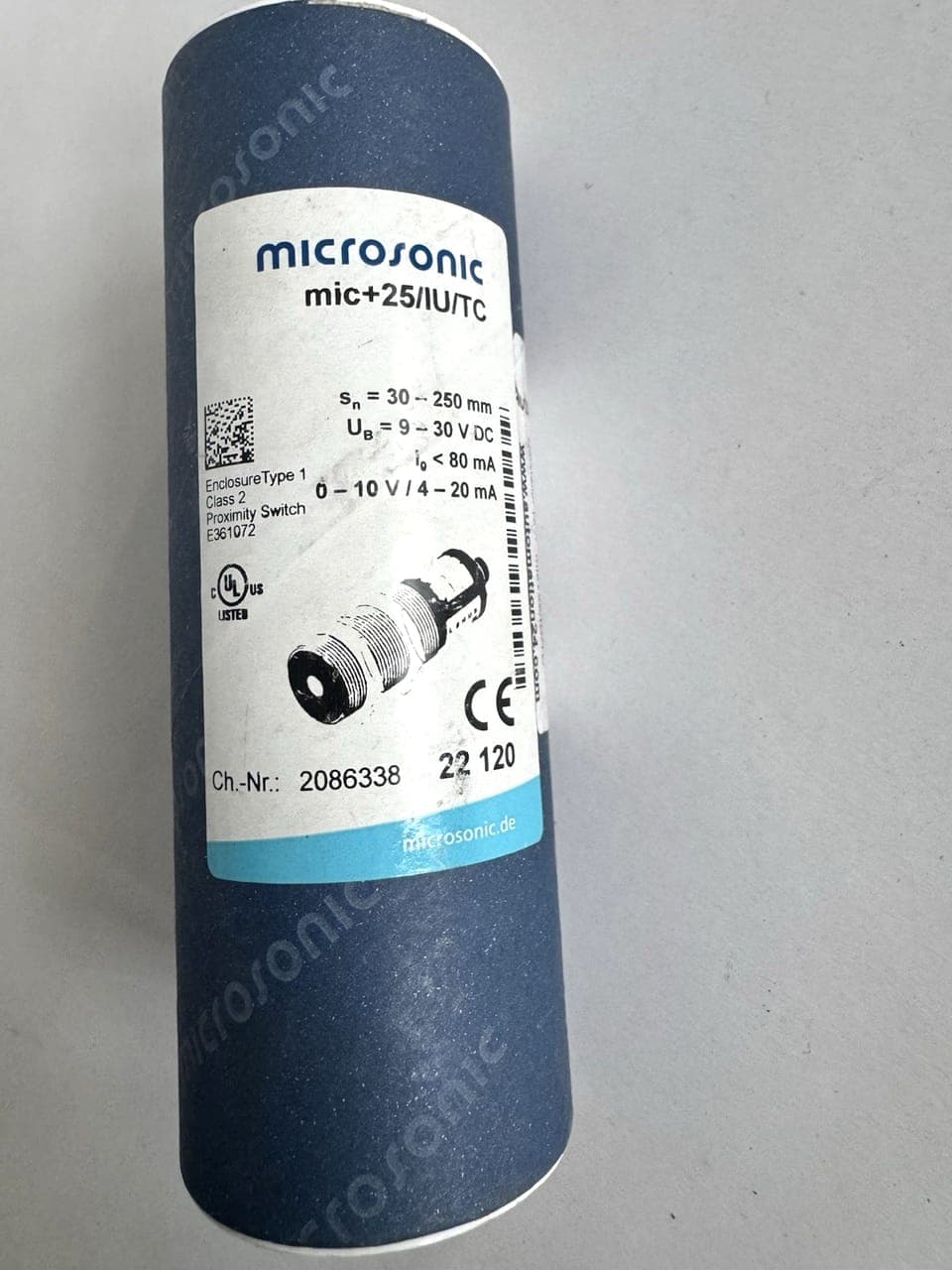MICROSONIC mic+25/IU/TC Ultraschallsensor mic+25 IU TC 22120