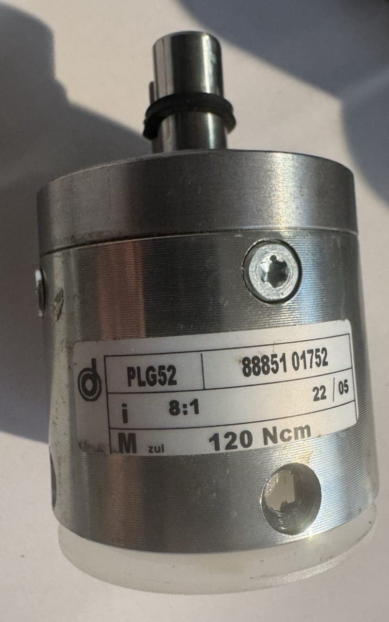 5xDunkermotoren Planetengetriebe 8885101752 PLG 52 120 Ncm i=8:1(5Stück)