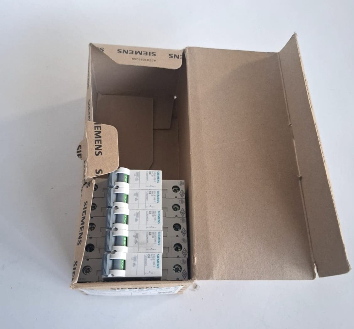 5x Siemens MCB Leitungsschutzschalter 5SL6 106-7 | C6 | 5SL6106-7 NEU