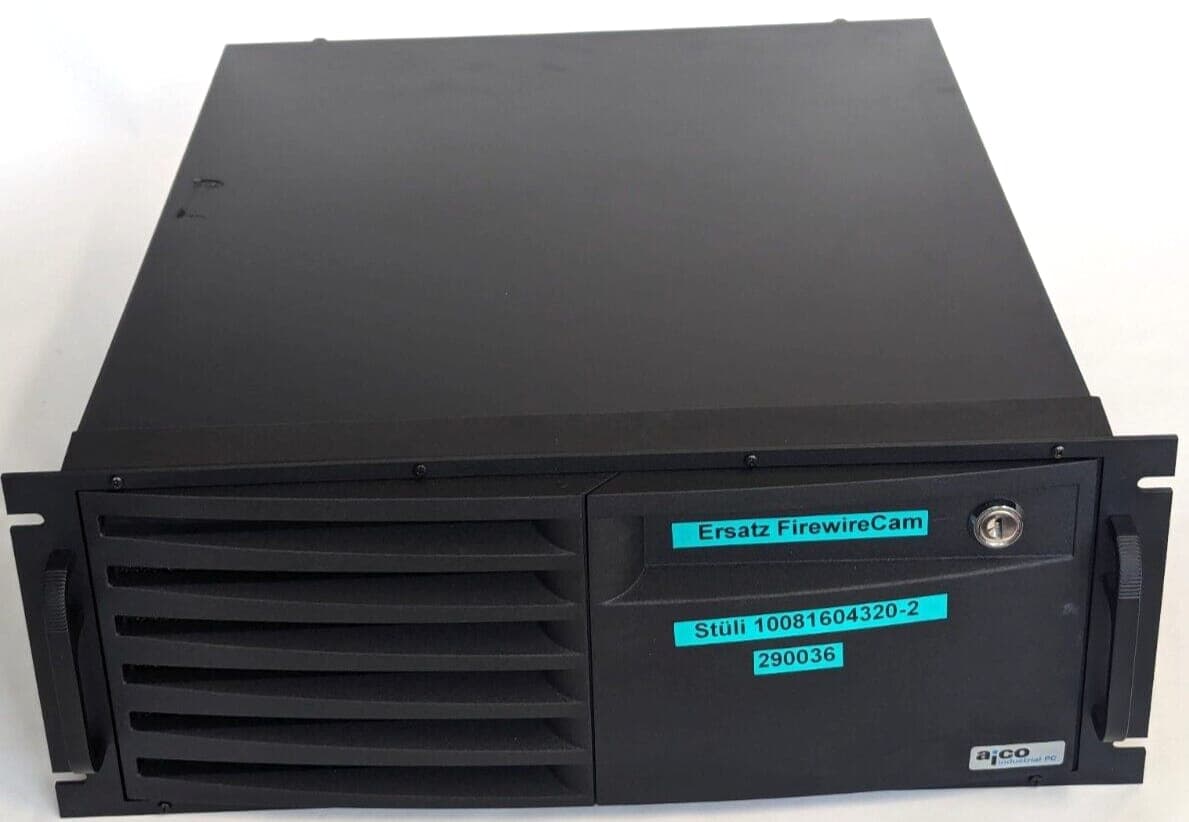AICO Industrial PC Computer 7586 , Industrie PC mit Schlüssel NEW OVP