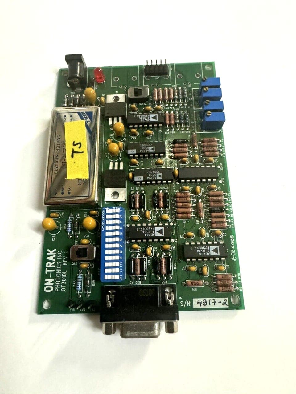 OT-301DL - Position Sensing Amplifier For Duolateral PSDs