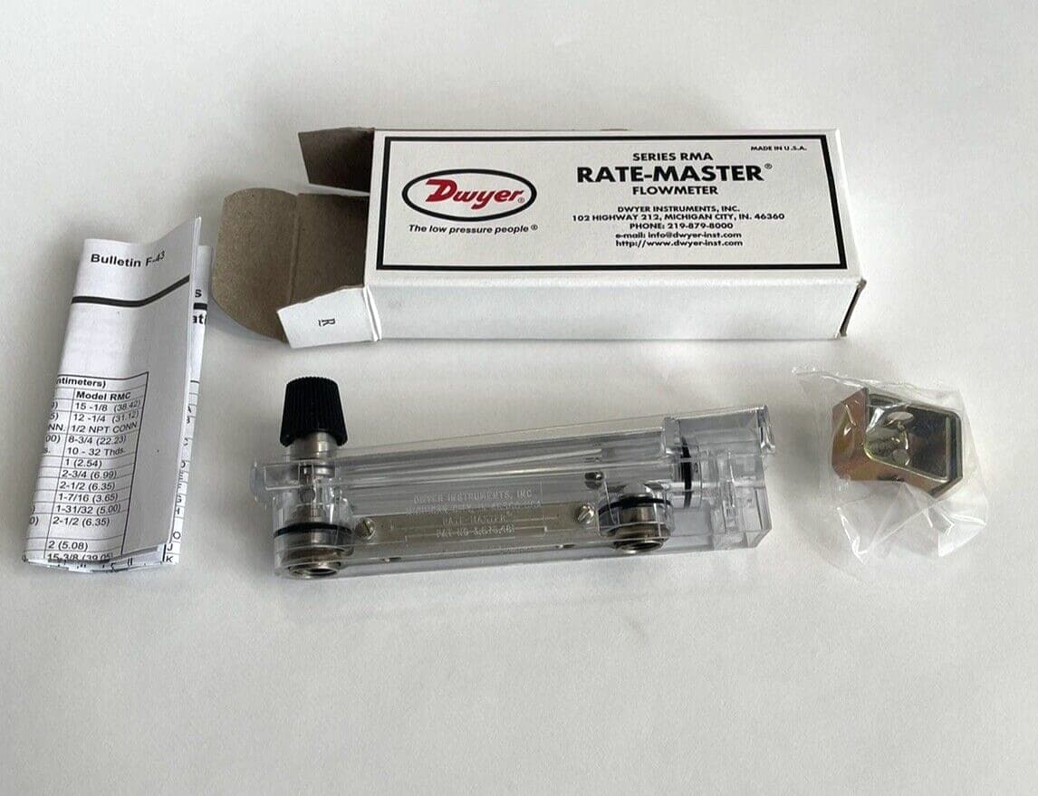 Dwyer Rate-Master Flowmeter RMA-10-SSV -unused/OVP-
