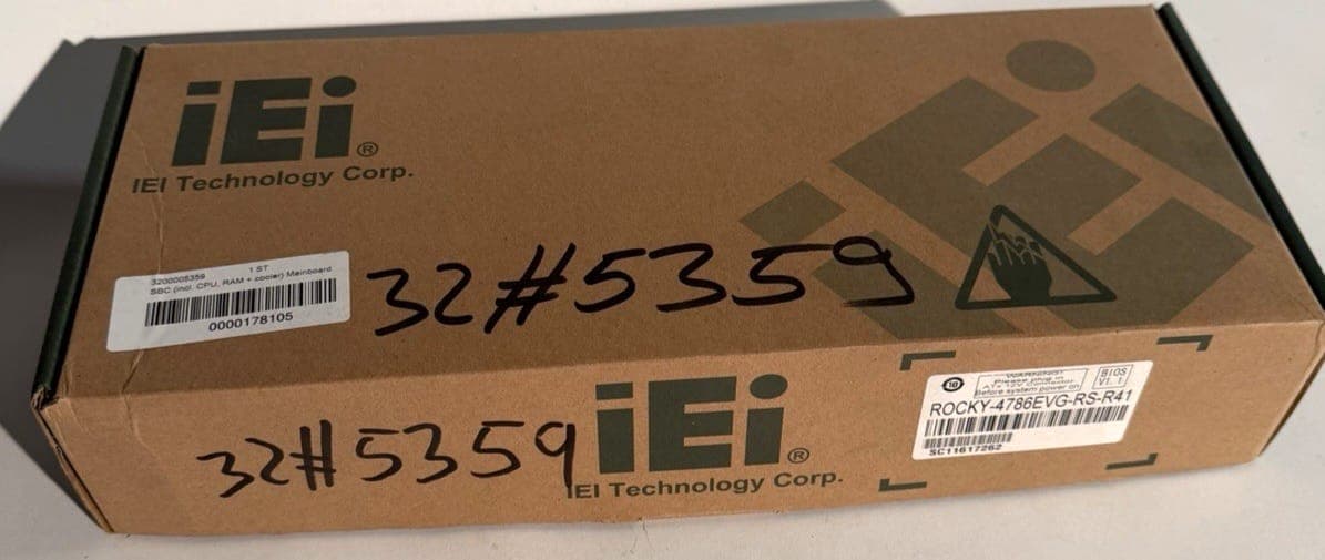 1PC IEI SBC Industrial motherboard