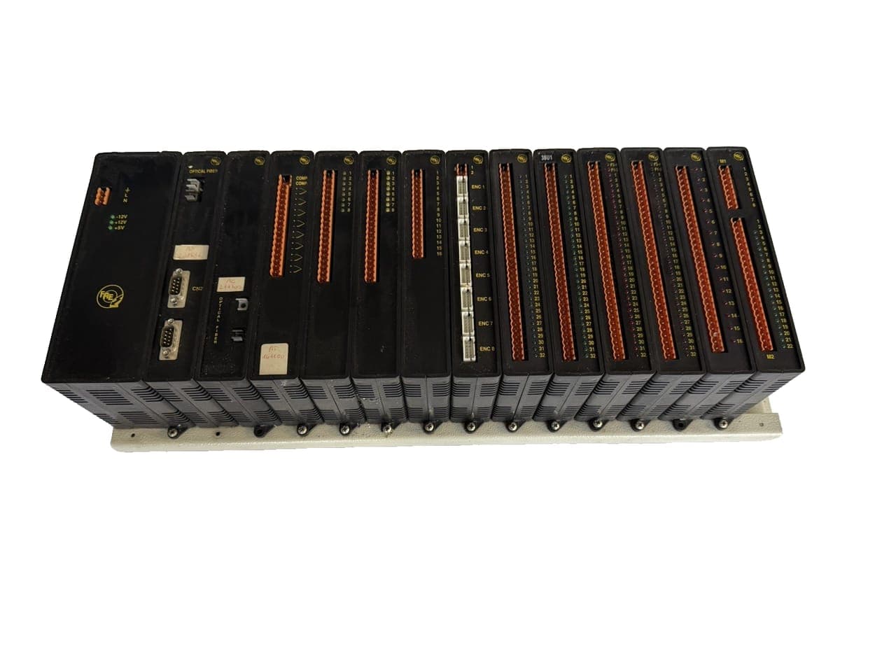 SPS Eberle PLS 514 Rack mit Netzteil Eingangs- u. Ausgangskarten